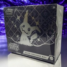 Pokémon Scarlet &amp; Violet Paldean Fates Elite Trainer Box Torn Seal Open Box New - $47.03