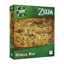 Usaopoly Puzzle: The Legend of Zelda - Hyrule Map 1000pcs - $28.28