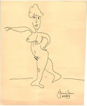 Penna Disegno Su Carta Nude Woman Studio Da Noto per Artista - £81.29 GBP