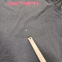 Carhartt Force Relaxed Fit Men's Gray Cotton Blend Short Sleeve T-Shirt Size 2XL image 3
