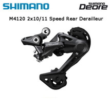 Shimano Deore RD-M4120 Shadow 10 / 11 Speed Long Cage SGS Rear Derailleur MTB - $27.98