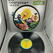 Sesame Street 10th Anniversary Record Album 1978 #79002 Big Bird Lyrics Vintage - £10.97 GBP
