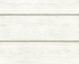 Off-White Cassidy Wood Planks Wallpaper By Chesapeake, 3115-12441 - £47.89 GBP