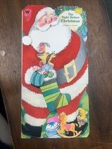 Whitman The Night Before Christmas 1968 Clement Moore Vintage Red Flocke... - $744.66 MXN