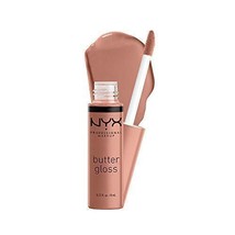 Nyx Professional Makeup Butter Gloss, Non-Sticky Lip Gloss - Madeleine (Mid-Tone - £7.10 GBP