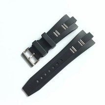 26x9mm Silicone Rubber Band Strap for Bvlgari Diagono Watch - $19.50