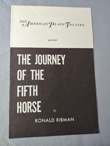 1966 Dustin Hoffman Off Broadway The Journey of the Fifth Horse Program - £11.59 GBP