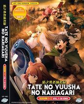 DVD Anime Tate No Yuusha No Nariagari Sea 1+2 (Volume.1-38 End) English Dubbed - £58.89 GBP