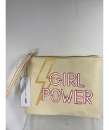 Girls Wristlet Bag Conair  7&quot; x 9&quot;  &quot;GIRL Power&quot; Sophia Joy Zip Closure ... - $3.79