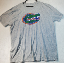 NCAA Florida Gators Fanatics Shirt Womens 2XL Gray Cotton Short Sleeve Football - £11.50 GBP