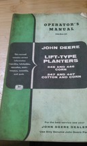 JOHN DEERE OM-B44-159 OPERATOR&#39;S MANUAL, LIFT TYPE PLANTERS - $19.95