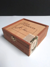 Two Empty Wood Juan Clemente Cigar Boxes for Crafting, Gifting or Travel... - $19.99