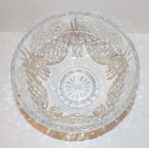 EXQUISITE WATERFORD CRYSTAL WEDDING HEIRLOOM 8&quot; FOOTED CUT HEARTS BOWL - £78.36 GBP
