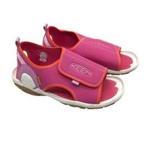 Keen Footwear Girls Knotch River Sandals Pink White 4 - $24.04