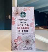 2024 STARBUCKS VIA® Instant Coffee Spring Season Blend® 12 Sticks - £25.84 GBP
