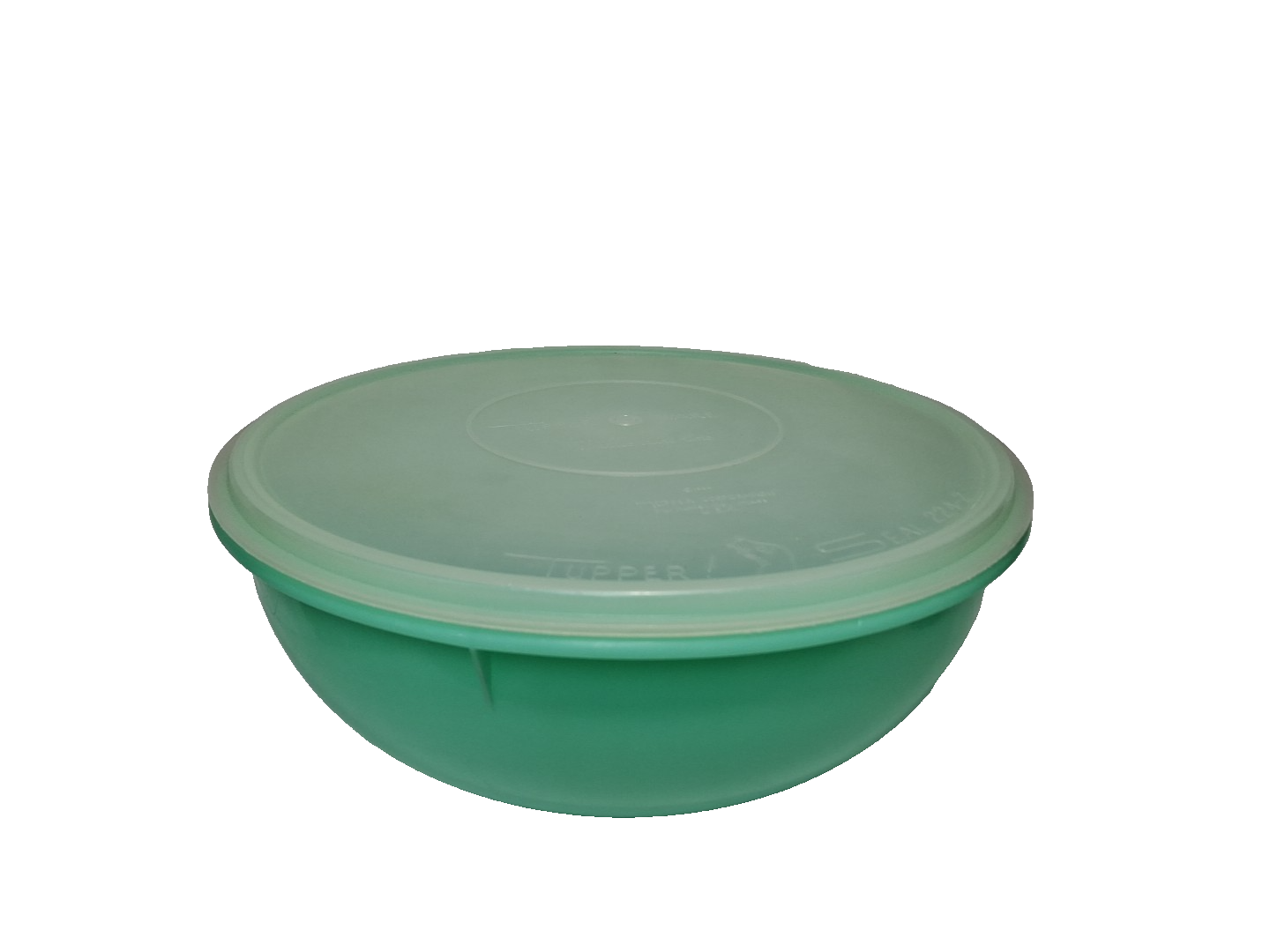 Tupperware Large 26 Cup Fix N Mix Bowl #274 &amp; 224 Lid  - Jadite Green - $29.10