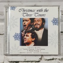 Christmas With The Three Tenors CD DVD Two Disc Combo Placido Domingo Pavarotti - £5.94 GBP