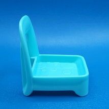 Fisher Price Little People Aqua Chair New Style For Uno Table 2022 Furni... - $5.19
