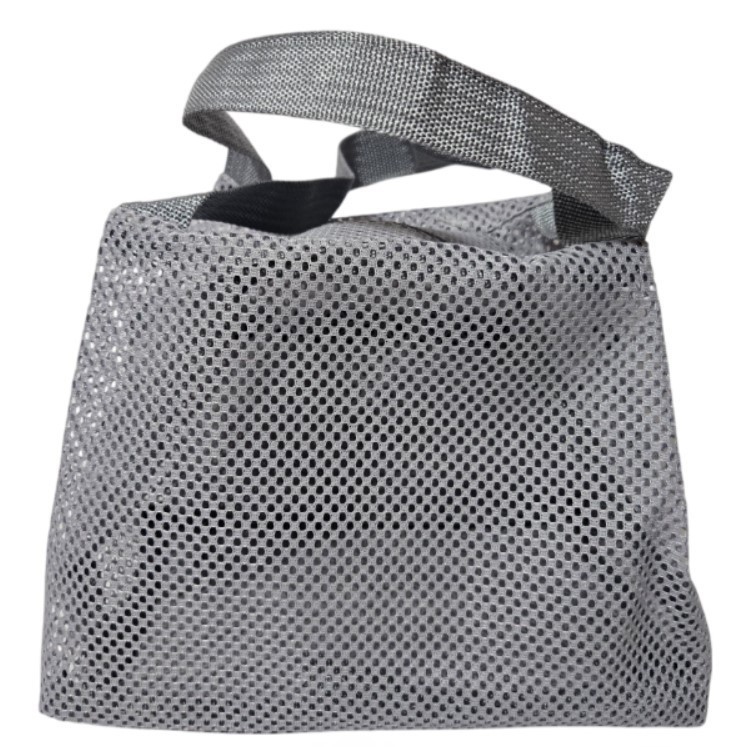 Nylon Breathable Mesh Multi-Use Foldable Women Tote Handbag with Zipper Closure Item image 2