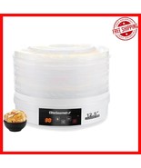 Stainless Steel Digital Food Dehydrator for Healthy Snacks - 5 BPA Free ... - $1,219.06 MXN