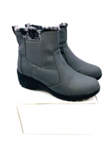 Khombu Women Andi Waterproof Ankle Boots - Grey,  US 8M *USED* - £11.89 GBP