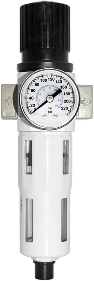 Beduan 3/8&quot; Heavy Duty NPTCompressed Air Pressure Regulator, MINI - $41.99