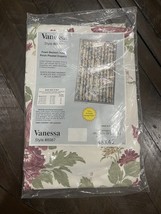 Vtg Stanwood Drapes Floral Vanessa Pinch Pleated 48x45” Pair Pink Flower... - €68,99 EUR
