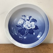 Vtg B&amp;G Bing Grondahl Christmas Rose Copenhagen Porcelain Blue Vegetable... - £63.86 GBP