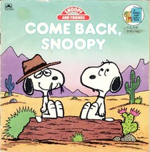 VINTAGE 1987 Come Back Snoopy Golden Paperback Book Peanuts - £11.86 GBP