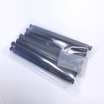 10 K&#39;NEX dark Gray Rods 3-7/16&quot; Plain Part 86mm KNEX - £0.77 GBP