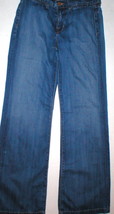 New J Brand Malik Jeans Womens 26 29 X 33 Tall Azul Pima Cotton Blue Japanese  - £162.92 GBP