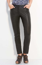 Hose Leder Damen Hose High Size Hose Leggings Taille Skinny Damen Schwarz 38 - £24.21 GBP