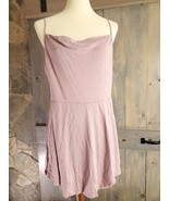 Pacsun L.A Hearts Women’s Tunic Romper Playsuit Dress Size L Mauve Light... - $41.07 CAD