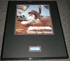 Luis Aparicio Sliding Signed Framed 16x20 Photo Display White Sox - £77.39 GBP