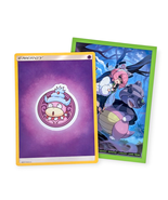 Anime Pokemon Vinyl Sticker (AX41): Slowking with Psychic Energy Card - $184.23 MXN