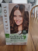 Clairol Natural Instincts 6 Light Brown Hair Color - £15.73 GBP