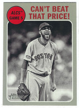 2019 Topps Heritage #202 ALCS Game 5 Can&#39;t Beat That Price Boston Red Sox - £0.87 GBP