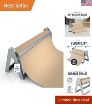 All-In-One 18” Paper Roll Dispenser and Cutter – Perfect for Wrapping &amp; ... - $60.00