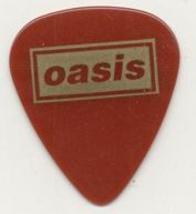 Oasis Guitar Pick Plectrum Rock Logo Brand New  - £3.97 GBP