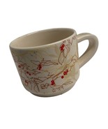 Starbucks Coffee Mug Cup 10 oz 2009 Cream Colored Orange Red Europe Map - £14.99 GBP