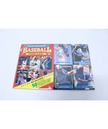 VINTAGE SEALED 1990 MLB Hottest Players Sticker Album  - $19.79