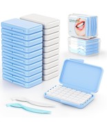 Braces Wax: 20 Pack of (White+Blue) Braces Wax, (Vitamin E+Aloe Vera+Mint) - $596.86 MXN