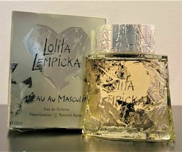 Lolita Lempicka L&#39;eau Au Masculin Toilette Men 3.4 Oz 100 Ml New In Damaged Box - £117.94 GBP