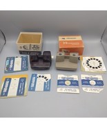 Vintage 2 View-Master Viewers 12 Reels Jordan Disneyland Salt Lake City ... - $29.12 CAD