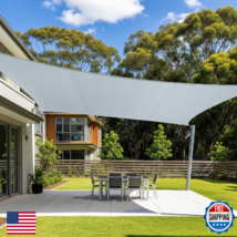 Cool Area Sun Shade Sail 10x13FT Rectangle Shade Canopy Outdoor Sunshade... - $69.16
