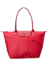 Longchamp Le Pliage Club Large Nylon Tote Shoulder Bag ~NIP~ grenade - £117.12 GBP