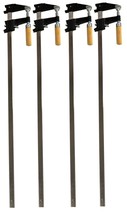 4 Pack - 30&quot; Steel Bar Clamp Metal Ratcheting System Quick Release Clutc... - £27.07 GBP