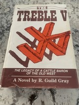 THE TREBLE V Nevada CATTLE BARON RANCHER Cattle OLD WEST Signed By Gray - $59.39