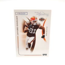 Antonion Bryant # 28 Football 2004 Prime Signatures Silver Proof Numbered 25/25 - £14.53 GBP