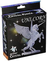Beverly 43 Piece Crystal Puzzle Unicorn Clear 50245 - £20.37 GBP